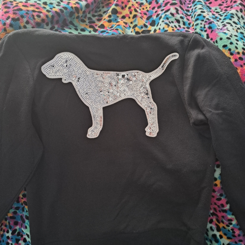 Htf vs pink bling sweatshirt